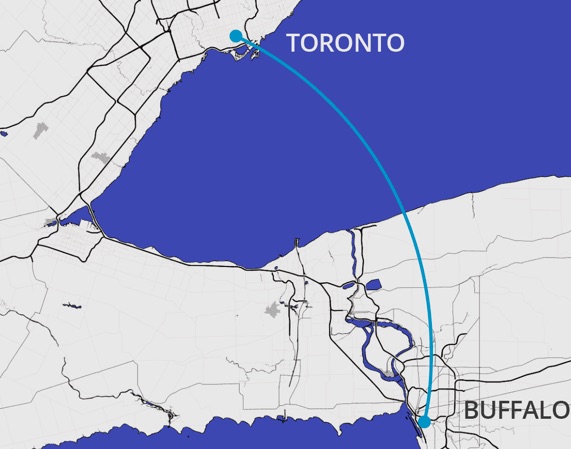 Crosslake submarine cable to cross Lake Ontario
